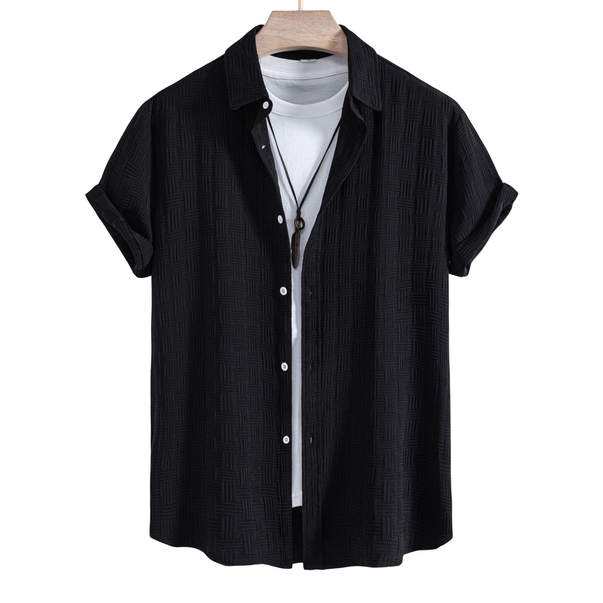 Camisa Masculina De Manga Curta