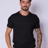 Camiseta Masculina Tricot Preta