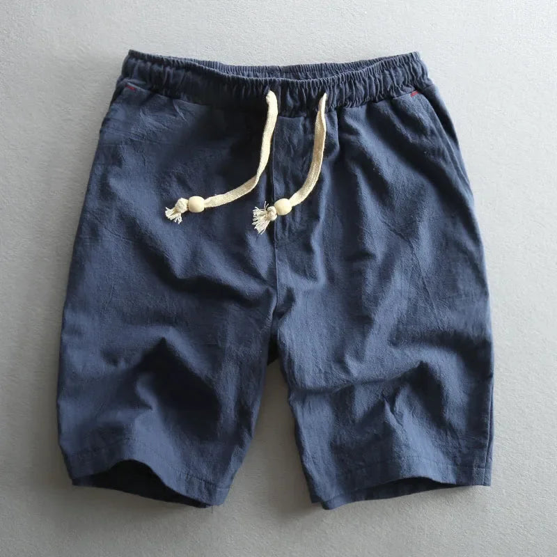 Short Casual Masculino Em Algodão
