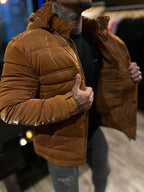 Puffer Premium Caramelo