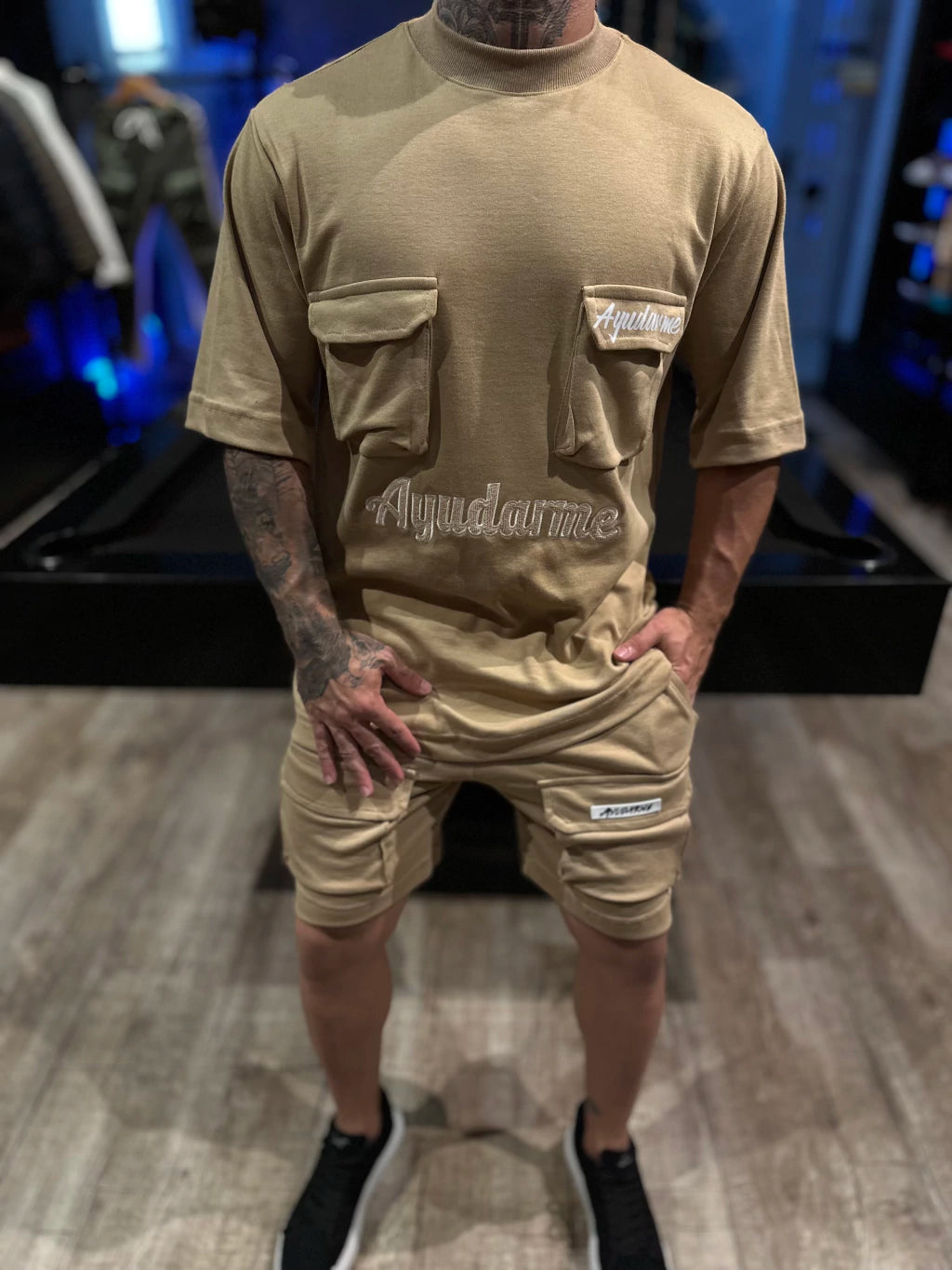 Conjunto Over Ayu Bag Bege