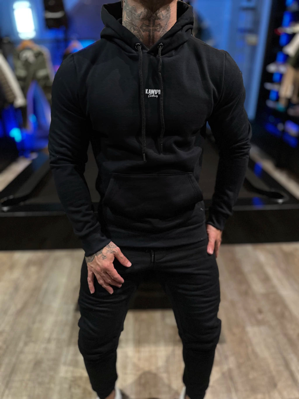 Conjunto Moletom Kw Basic Preto