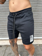 Conjunto Camiseta Oversized Seu Jorge Preta E Shorts Preto