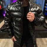 Jaqueta Puffer Premium Perolizada Preta
