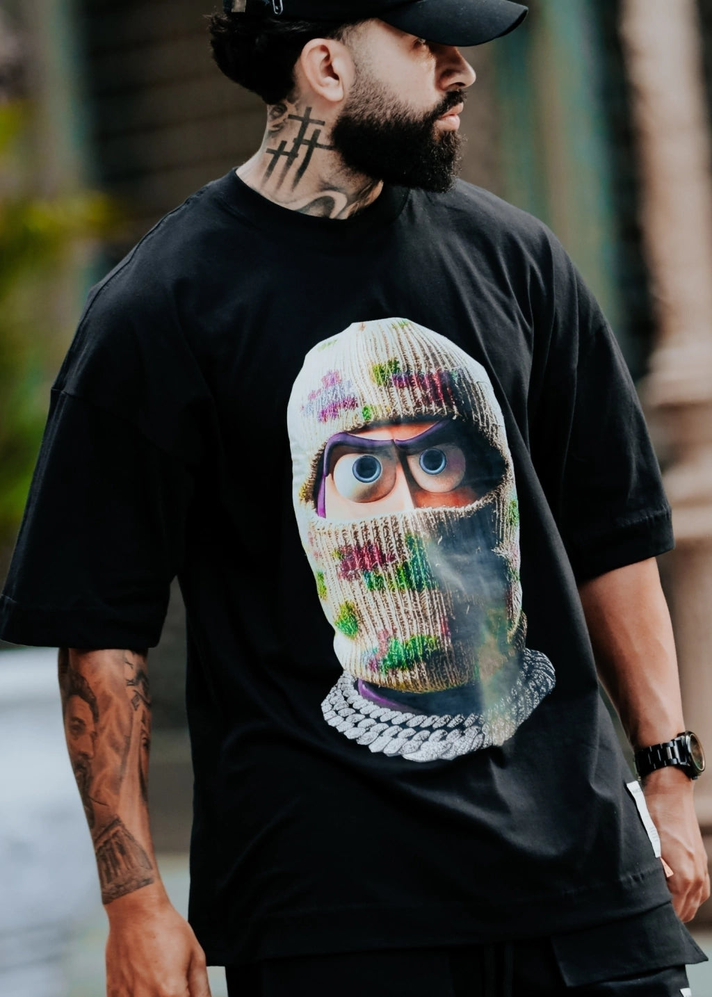 Conjunto Oversized Buzz - Preta