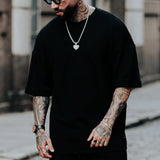 Conjunto Oversized Texturizada Preta