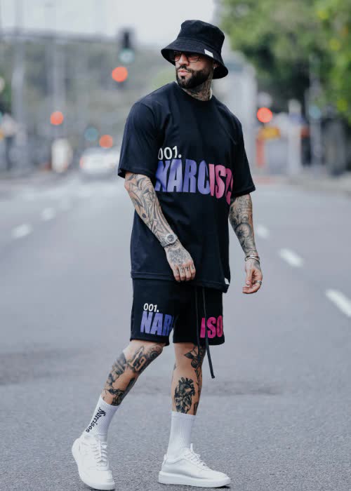 Conjunto Moletinho Over Black 2