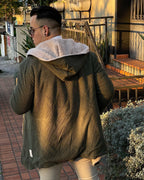 Cardigan Lost Green Lux