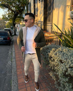 Cardigan Lost Green Lux