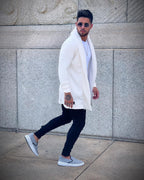 Cardigan Lost White Lux