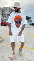 Conjunto Moletinho Over Branco