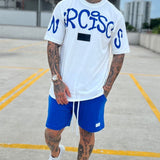 Conjunto Camiseta E Shorts Grafite Carbono