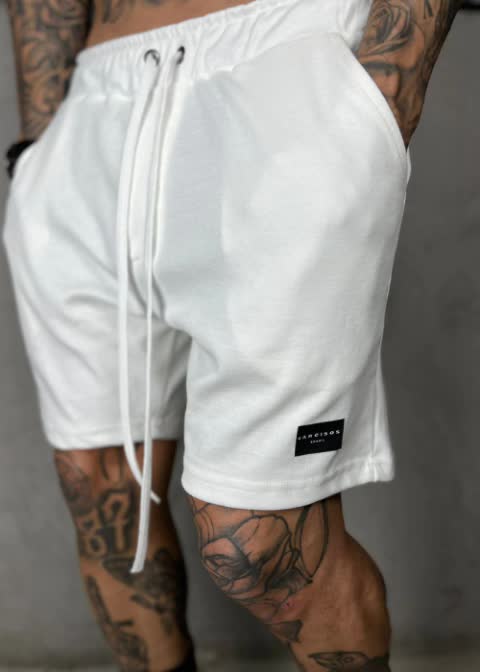 Conjunto Moletinho Over Branco