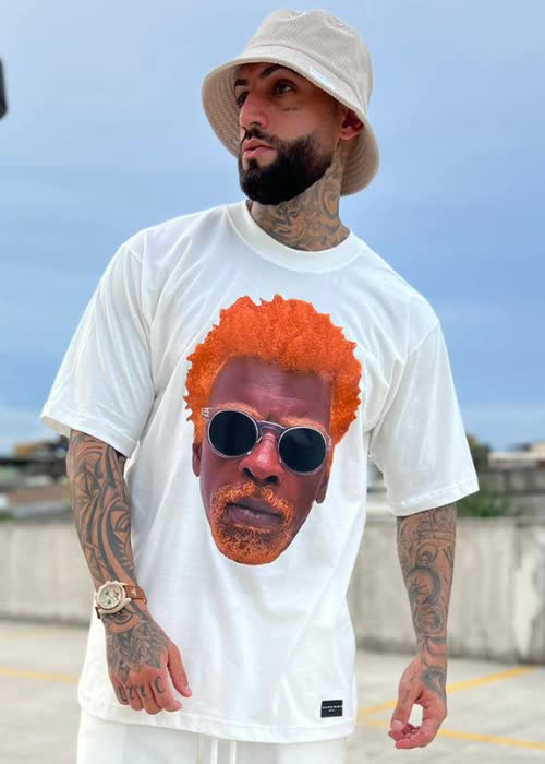 Conjunto Moletinho Over Branco