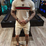 Conjunto Camiseta E Bermuda Cream