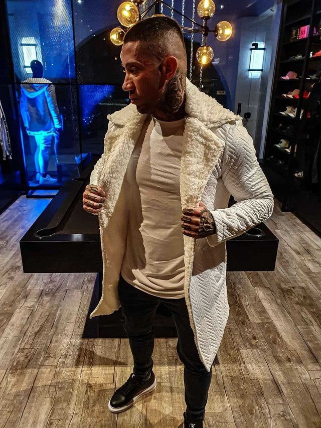 Parka Matelassê Off White